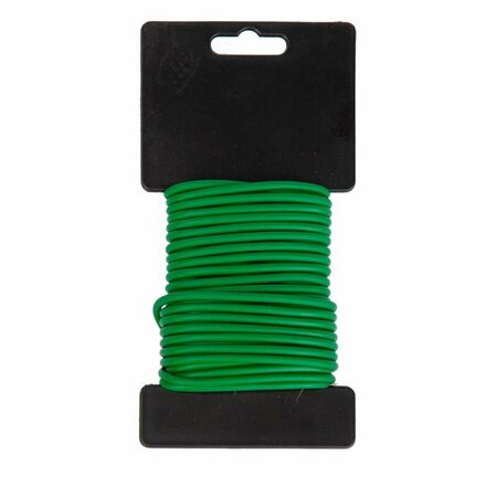 PANACEA Green Coated Wire Plant Tie 86855A